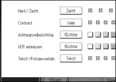 Schermafbeelding bedieningspaneel