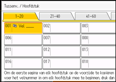 Schermafbeelding bedieningspaneel