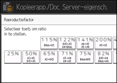 Schermafbeelding bedieningspaneel