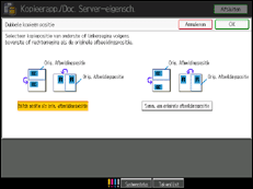 Schermafbeelding bedieningspaneel