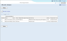 Illustratie scherm Webbrowser
