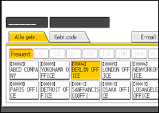 Schermafbeelding bedieningspaneel