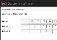 Schermafbeelding bedieningspaneel