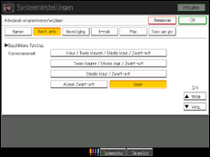 Schermafbeelding bedieningspaneel