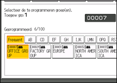 Schermafbeelding bedieningspaneel