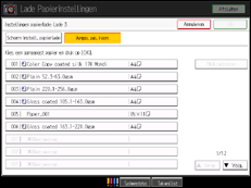 Schermafbeelding bedieningspaneel 