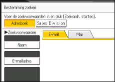 Schermafbeelding bedieningspaneel