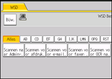 Schermafbeelding bedieningspaneel