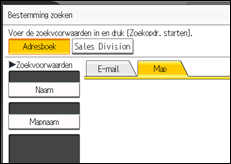 Schermafbeelding bedieningspaneel