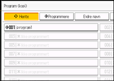 Illustrasjon av brukerpanel