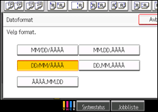 Illustrasjon av brukerpanel