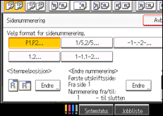 Illustrasjon av brukerpanel