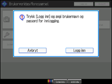 Illustrasjon av brukerpanel