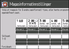 Illustrasjon av brukerpanel