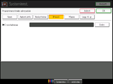 Illustrasjon av brukerpanel