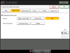 illustrasjon av skjermpanel