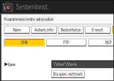 Illustrasjon av brukerpanel
