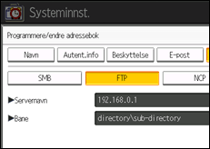 Illustrasjon av brukerpanel