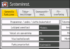 illustrasjon av skjermpanel