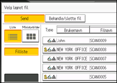 Illustrasjon av brukerpanel