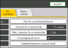 Illustrasjon av brukerpanel