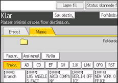 Illustrasjon av brukerpanel