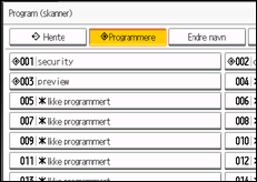 Illustrasjon av brukerpanel