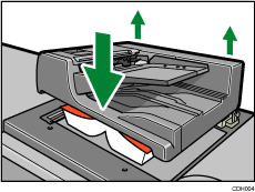 Ilustracja automatycznego podajnika dokumentów ADF