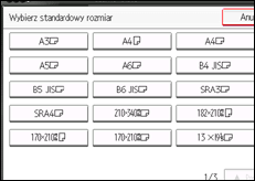Ilustracja ekranu panela operacyjnego