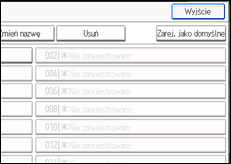 Ilustracja ekranu panela operacyjnego