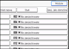 Ilustracja ekranu panela operacyjnego