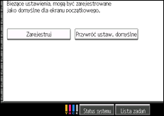 Ilustracja ekranu panela operacyjnego
