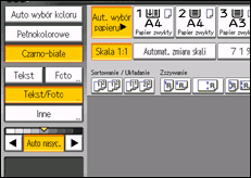 Ilustracja ekranu panela operacyjnego