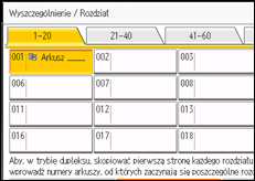 Ilustracja ekranu panela operacyjnego