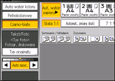 Ilustracja ekranu panela operacyjnego