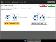 Ilustracja ekranu panela operacyjnego