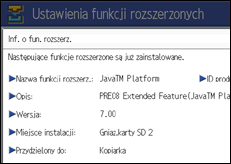 ilustracja ekranu panela operacyjnego