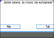 Ilustracja ekranu panela operacyjnego