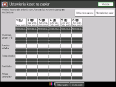 Ilustracja ekranu panela operacyjnego
