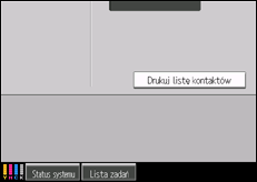 Ilustracja ekranu panela operacyjnego