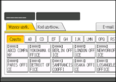 Ilustracja ekranu panelu operacyjnego