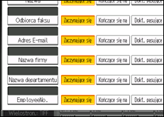 Ilustracja ekranu panela operacyjnego