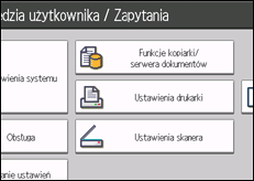 Ilustracja ekranu panela operacyjnego