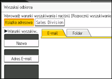 Ilustracja ekranu panela operacyjnego
