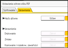 Ilustracja ekranu panela operacyjnego