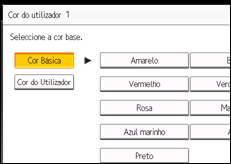 Ilustra&ccedil;&atilde;o do ecr&atilde; do painel de opera&ccedil;&atilde;o