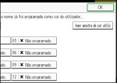 Ilustra&ccedil;&atilde;o do ecr&atilde; do painel de opera&ccedil;&atilde;o