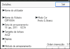 Ilustra&ccedil;&atilde;o do ecr&atilde; do painel de opera&ccedil;&atilde;o