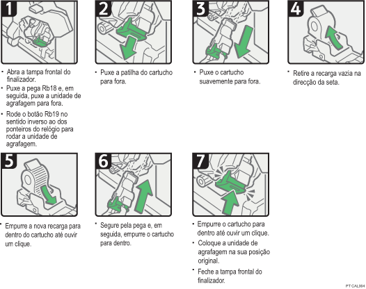 Imagem do procedimento de operação