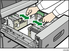 Imagem da bandeja de grande capacidade para grandes formatos (LCT para grandes formatos)